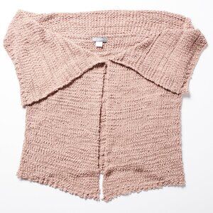 Accessory Street Dusty Pink Sweater Vest  One Size